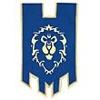 World of Warcraft Alliance War Flag Replica
